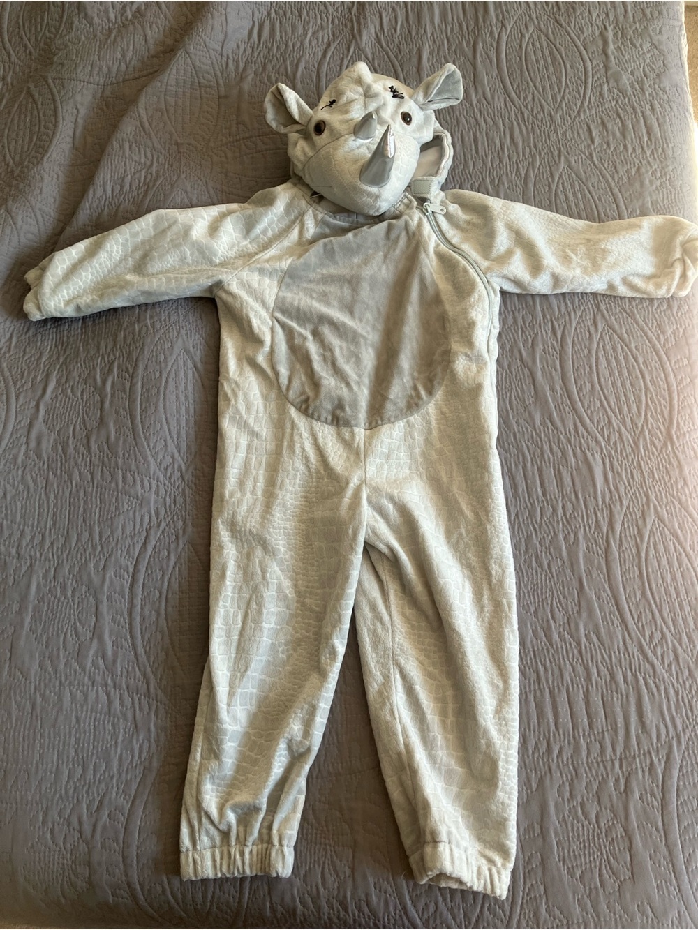 One Piece Rhino Costume Size 2-3T